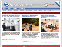 Tablet Screenshot of necocheanews.com.ar